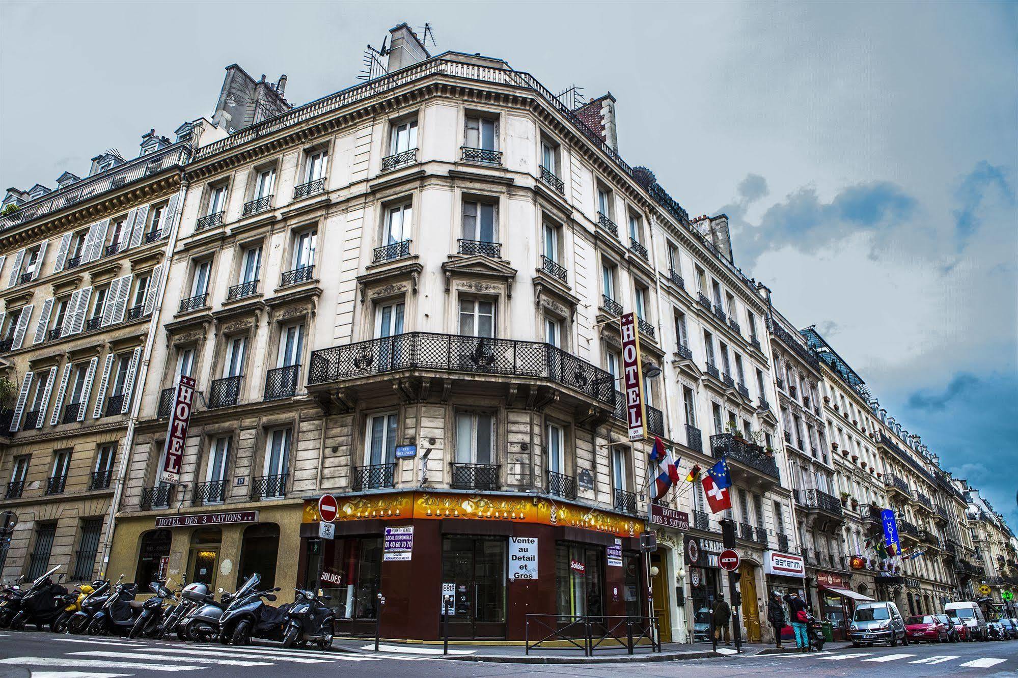 Hotel Des 3 Nations Paris Luaran gambar